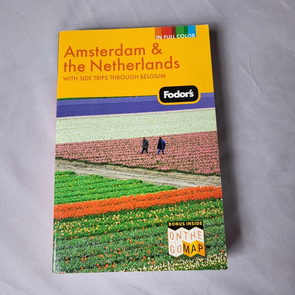 Fodor's Amsterdam & the Netherlands 1st edition Europe travel guide GUC